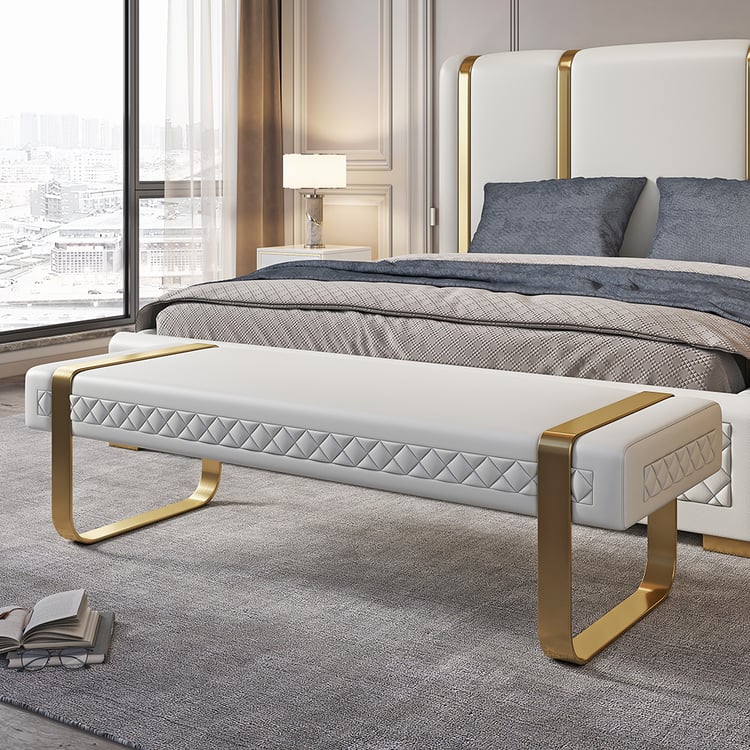 Bedroom Benches Upholstered Storage Benches LOOMLAN