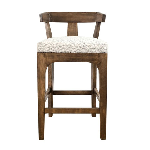 Bourbon Fabric Counter Stool
