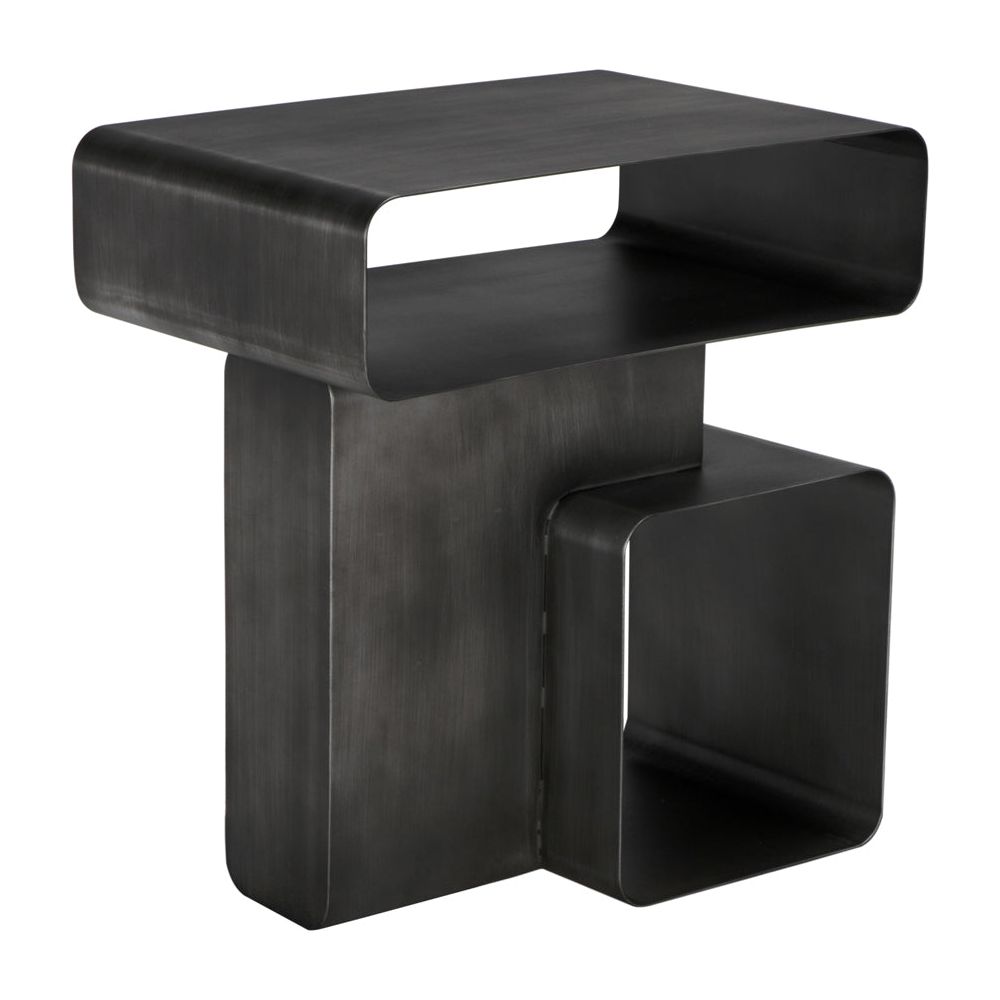 Image result for Danville Industrial Steel Side Table - LOOMLAN