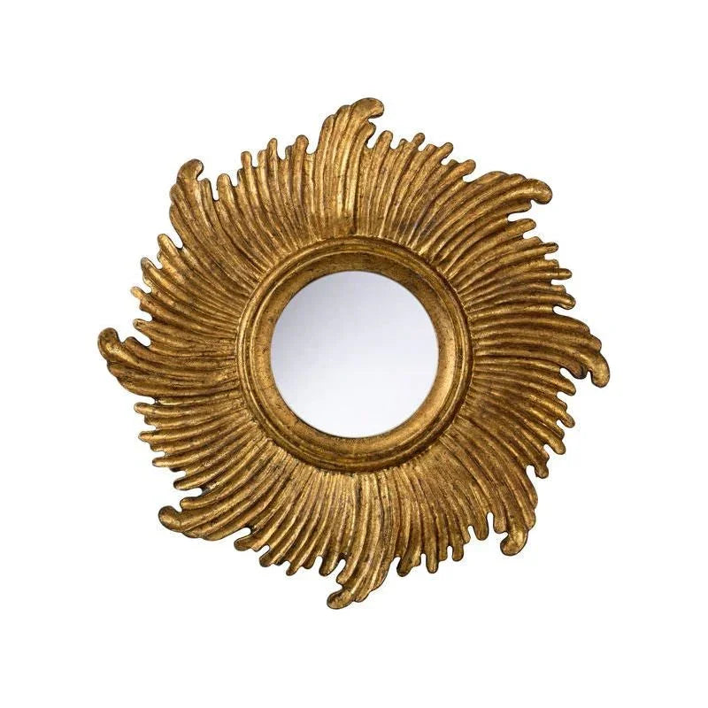 Picture of Daybreak Glistening Gold Finish Framed Wall Mirror - LOOMLAN
