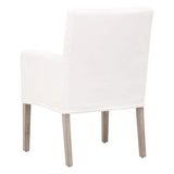 Drake Slipcover Arm Chair LiveSmart Peyton-Pearl Performance Dining Chairs LOOMLAN By Essentials For Living