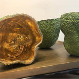 Green Gold Jackfruit Large Vase Vases & Jars LOOMLAN By Currey & Co