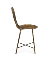 Industrial Black Iron McCallan Metal Dining Chair Dining Chairs LOOMLAN By Jamie Young