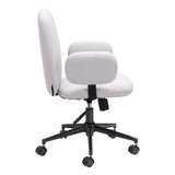 Lionel Office Chair Beige Office Chairs LOOMLAN By Zuo Modern