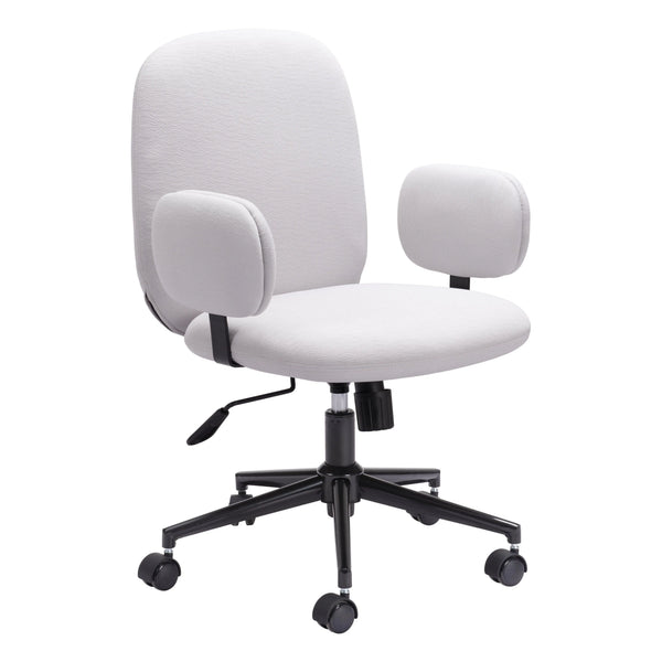 Lionel Office Chair Beige Office Chairs LOOMLAN By Zuo Modern