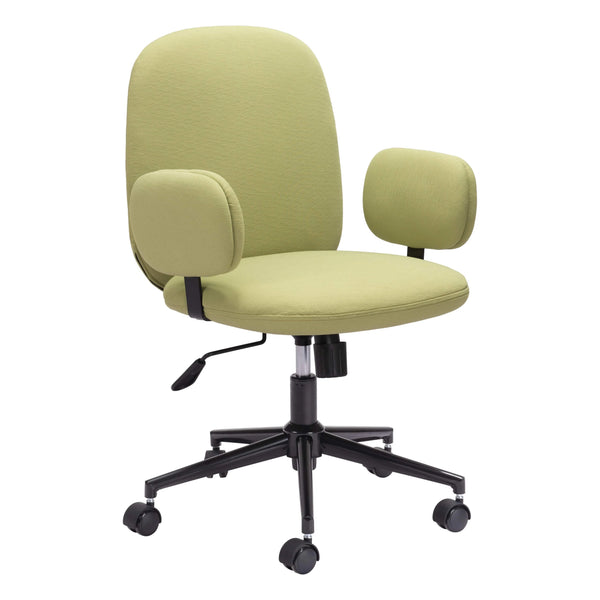 Lionel Office Chair Olive Office Chairs LOOMLAN By Zuo Modern