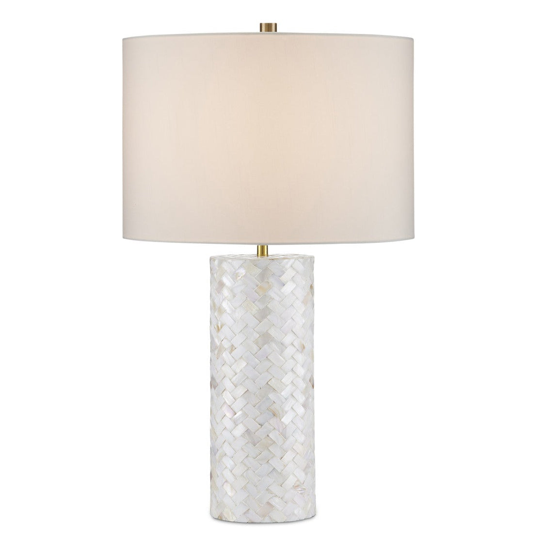 Get Meraki Natural Mother Of Pearl Table Lamp With Sheen – LOOMLAN