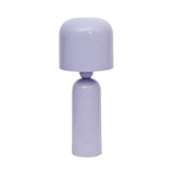 Echo Gloss Iron Light Purple Table Lamp