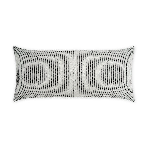 Outdoor Burson Lumbar Pillow - Domino-Outdoor Pillows-D.V. KAP-LOOMLAN