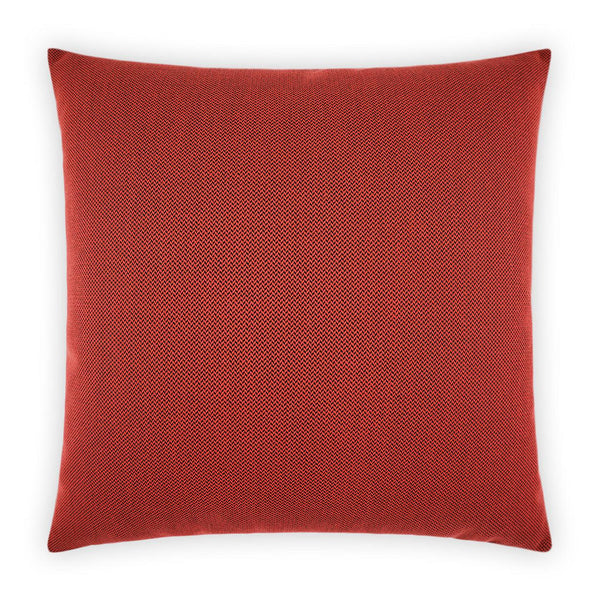 Outdoor Pyke Pillow - Red-Outdoor Pillows-D.V. KAP-LOOMLAN