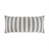 Outdoor Seaport Lumbar Pillow - Grey-Outdoor Pillows-D.V. KAP-LOOMLAN