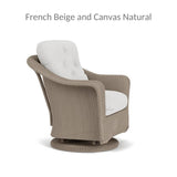 Reflections Swivel Rocker lounge Chair With Sunbrella Cushions Outdoor Accent Chairs LOOMLAN By Lloyd Flanders