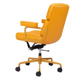 Smiths Office Chair Yellow Office Chairs LOOMLAN By Zuo Modern