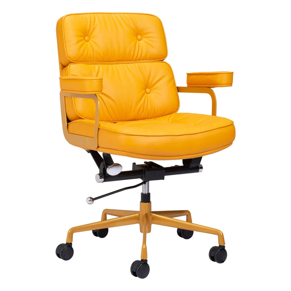 Smiths Office Chair Yellow Office Chairs LOOMLAN By Zuo Modern