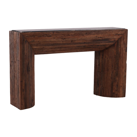 Dylan Black Marble Top Console Table