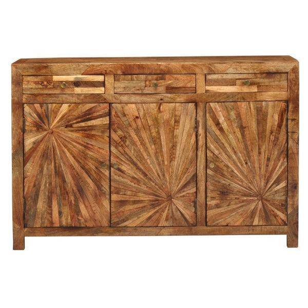 The Modern Rustic Sideboard and How to Decorate a Sideboard - LOOMLAN