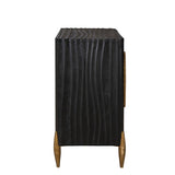 Blackwell Bold Designed Solid Wooden Black Server