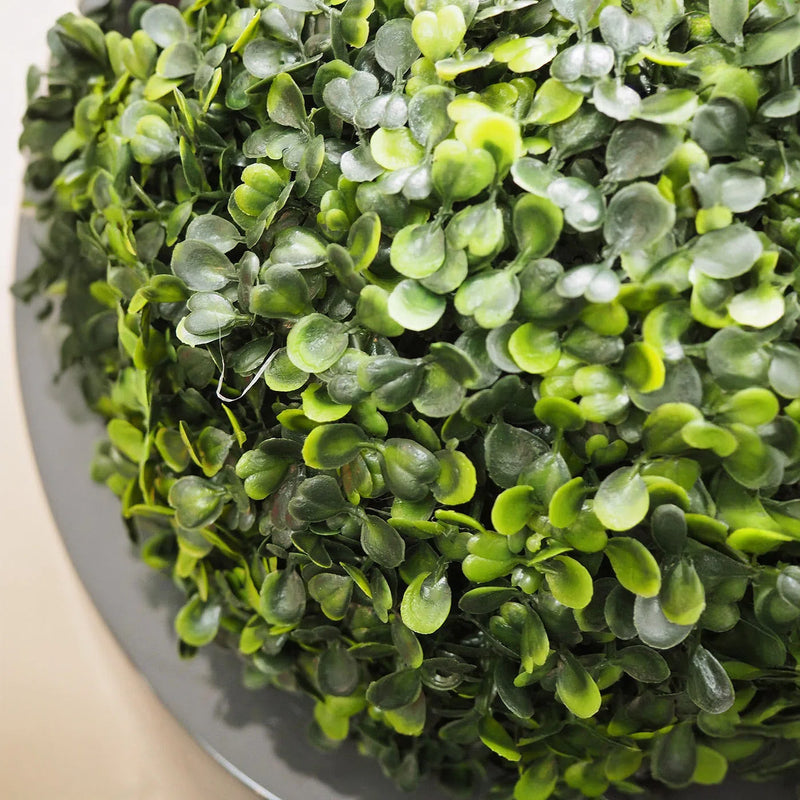 Faux Botanical Outdoor Green Boxwood Ball