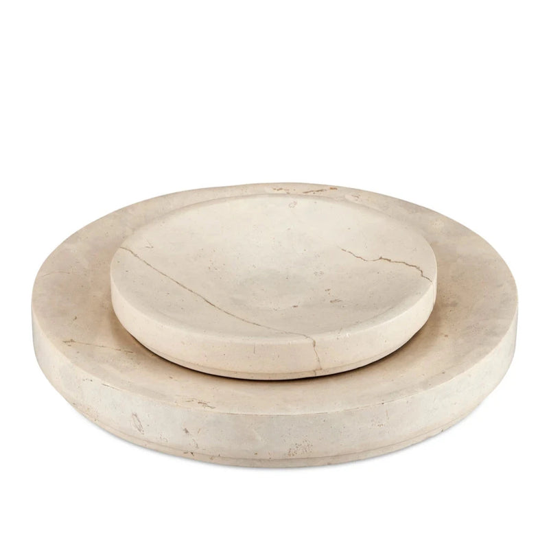 Grecco Marble Low Bowl Set of 2