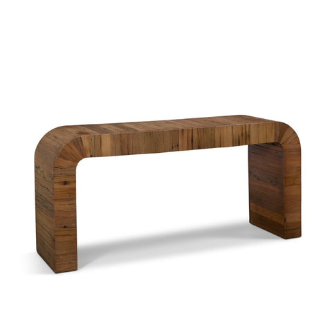 Denton 59" Medium Brown Reclaimed Wood Console Table