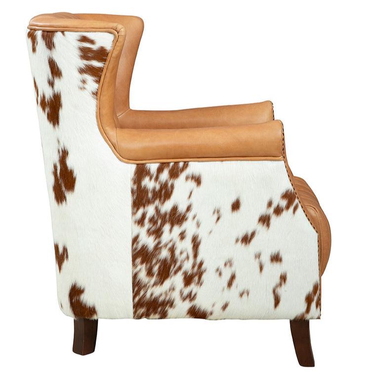 Hyde Paris Flea Market Leather Upholstered Armchair