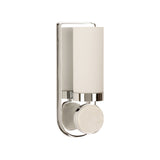 Emmons Modern Wall Sconce-Wall Sconces-Wildwood-Silver-Short-LOOMLAN