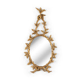 Oakmont Composite Crafted Wall Mirror-Wall Mirrors-Wildwood-Gold-LOOMLAN