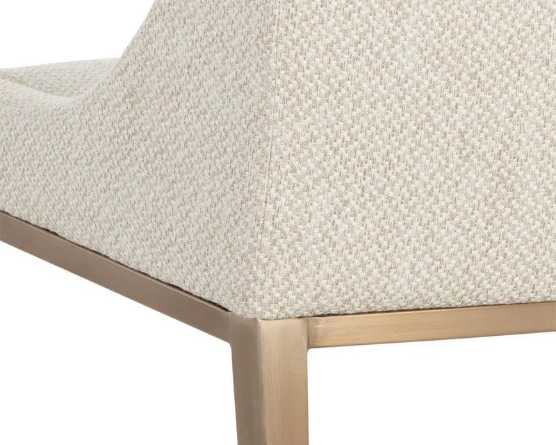 Dionne Fabric Upholstered Armless Dining Chair