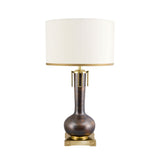 Eden Antique Brass Table Lamp