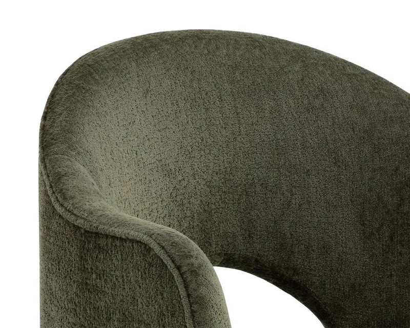 Anaya Fabric Upholstered Dining Armchair