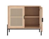 Avida Wooden Iron Small Sideboard