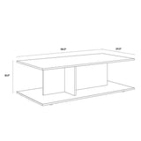 Madsen Coffee Table Natural Oak Modern Design