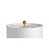 Olivia Ceramic Made With Gold Base Table Lamp