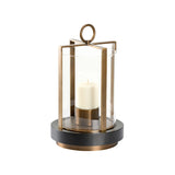 Revere Brass Circle Design Candleholder