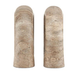 Russo Travertine Object Set of 2