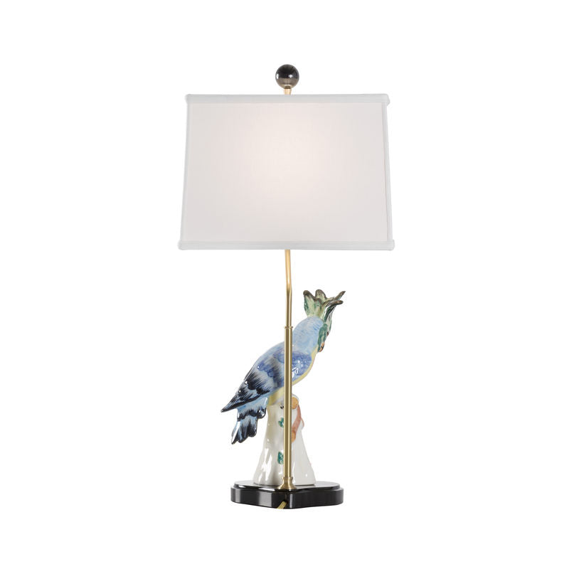 Hope Parrot Design Ceramic Table Lamp