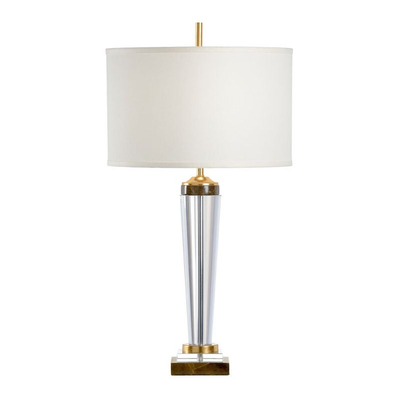 Jefferson Gold Leafed Marble Table Lamp