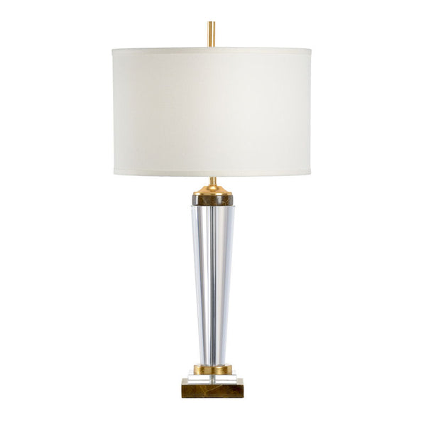 Jefferson Gold Leafed Marble Table Lamp