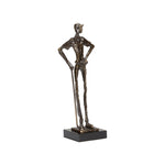 Golfer Bronze Finish Sculpture