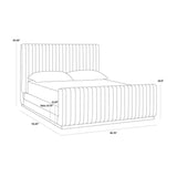 Hylan Fabric Upholstered Platform Bed