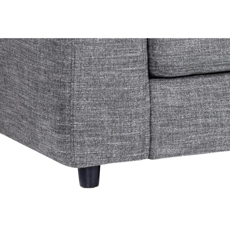 Ethan Fabric Upholstered Raf Sofa Chaise