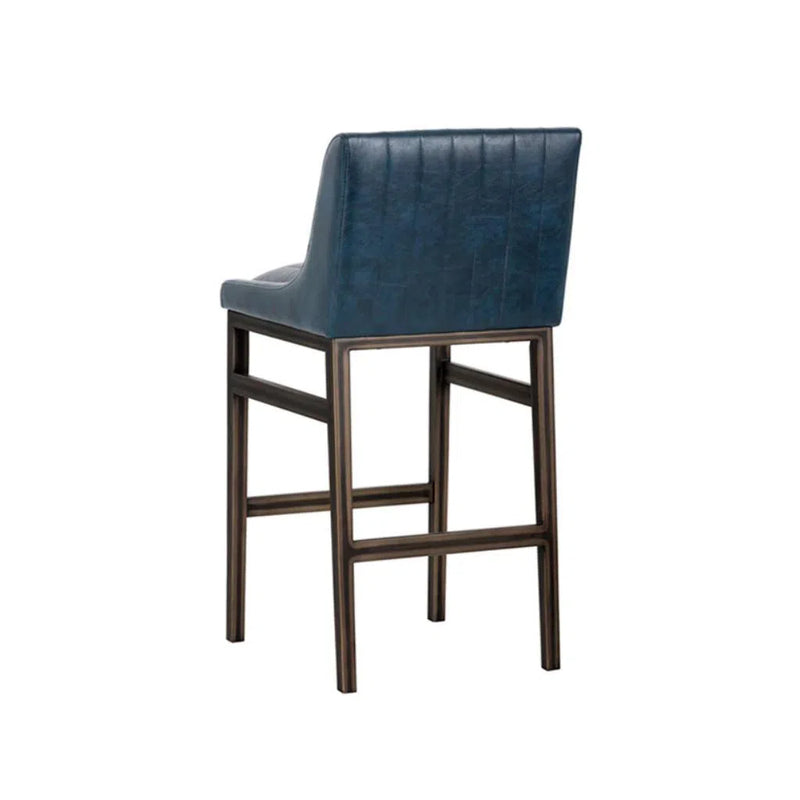 Halden Leather Upholstered Urban Designed Barstool