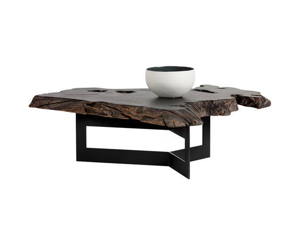 Wyatt Wooden Geometric Coffee Table