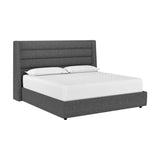 Emmit Fabric Upholstered Modern Designed Bed