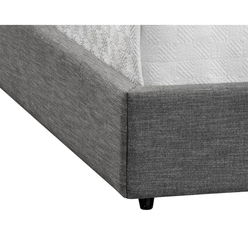 Emmit Fabric Upholstered Modern Designed Bed