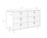 Greyson Handcrafted Wooden Dresser