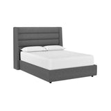 Emmit Fabric Upholstered Modern Designed Bed