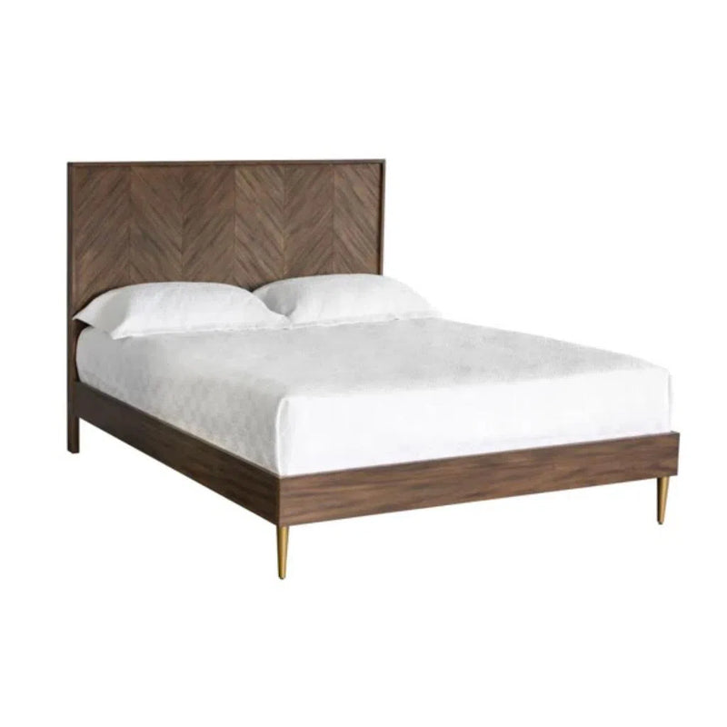 Greyson Handcrafted Wooden Bed