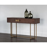 Jade Wooden Rectangular Console Table