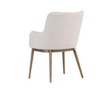 Franklin Leather Upholstered Modern Dining Armchair